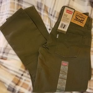 Levis jeans olive green